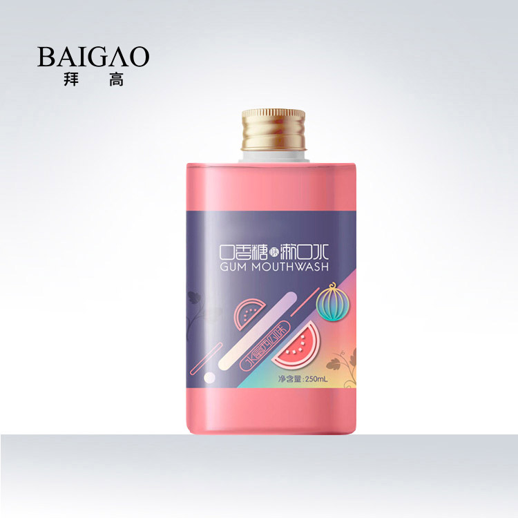便攜裝口香糖漱口水貼牌加工