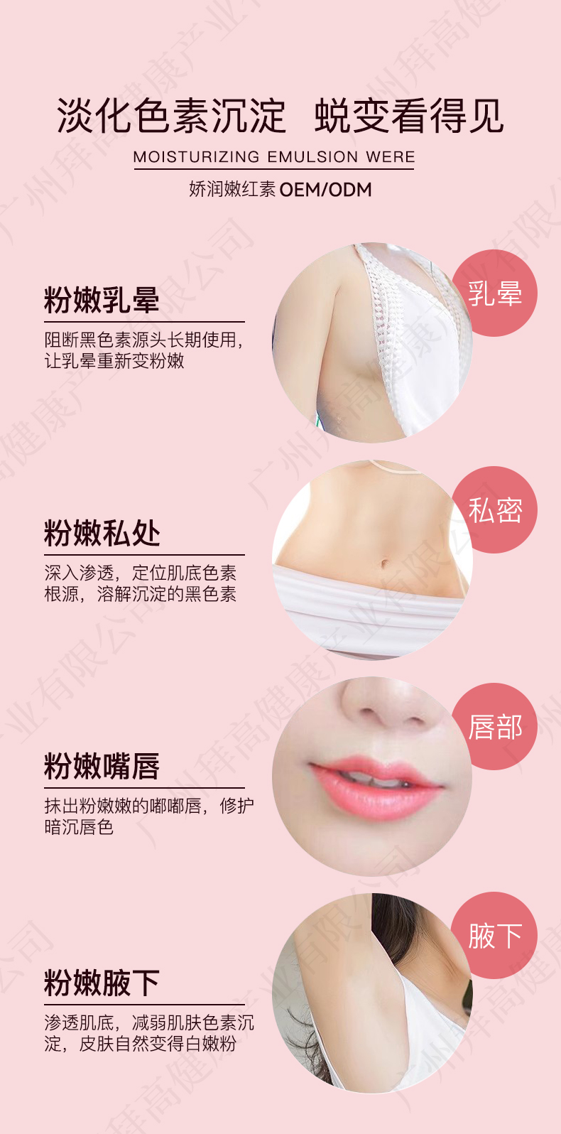 私密嫰紅素代加工